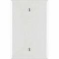 Spark 1 Gang Mid Blank White Wallplate SP3303803